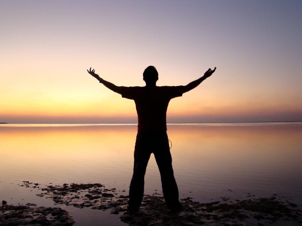 beach, freedom, horizon